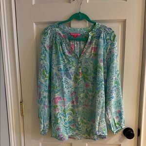 Floral Print Women's Top